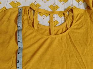 Yellow Long Sleeve Top