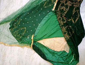 green Designer Gown 🔥😍 Price Dropped Today ❗