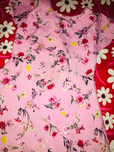 Pink Gown For Girls