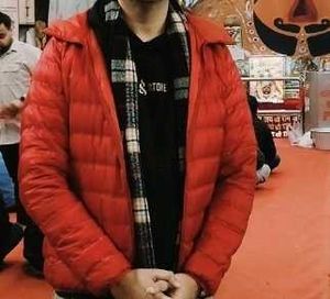 Stylish Uniqlo Orange Jacket