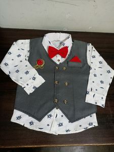 Boys 3-piece Suit With Cap