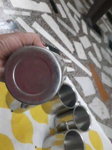 Steel Cups Set