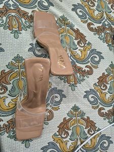 Zara Transparent Heels