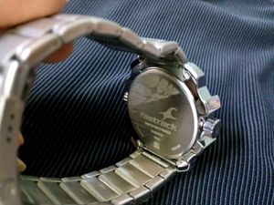 Fast-track Quartz Analog Grey Dial Watch (New)