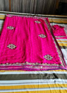 Heavy Sari With Blouse
