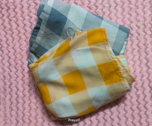 Combo Of 2 Cotton Shorts For Girls