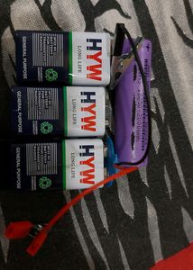 Like New 3 Batteries,Lithium Battery,etc