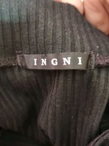 Chic Black Cutout Top