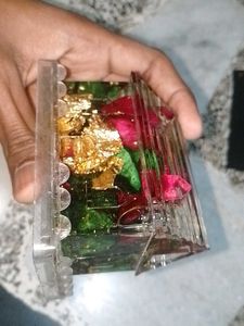 Glass Crystal House (paperweight/Penholder)