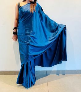 Elegant Blue Saree