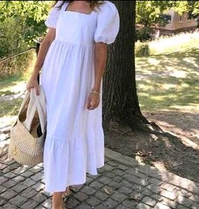 White Pinteresty Dress 🤍