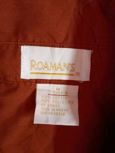 Vintage Rust Button-Down Shirt