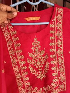 kurta set with braso duppatta