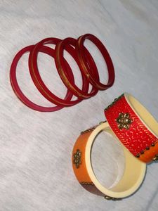Colorful Traditional Bangles