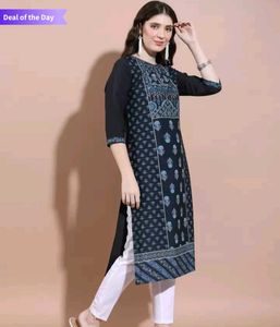 Visudh Blue Kurti