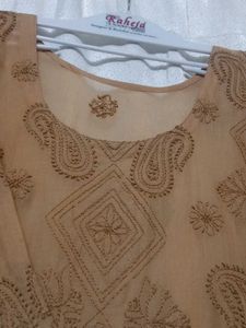beautiful chicken curry kurti