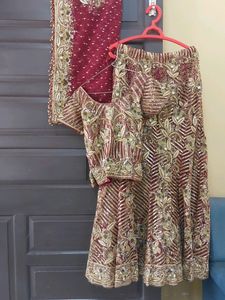 Wedding Fish Cut Lehnga