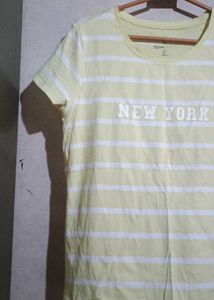 Lime Yellow Colour Tshirt