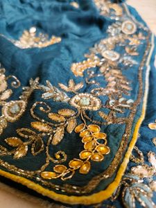 Expansive Work Saree Very Beautiful 😍