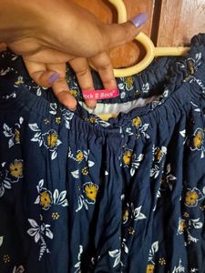 Bardot Printed Top