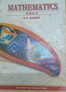 R.D. Sharma Mathematics Textbook - Class 10