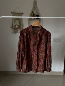 Tie knot Abstract Print Shirt