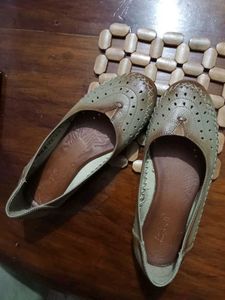 A Brand New Leather Shoes