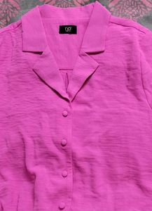 😍Stylish Hot Pink Top💕 And Black Jean