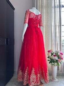 Red Luxury Occasion Gown