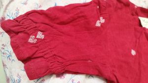 Cute Red Heart Dress