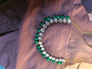 Emerald Green Stone Necklace