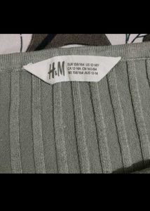 Grey Knit Tank Top