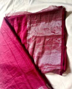 Elegant Maroon Saree