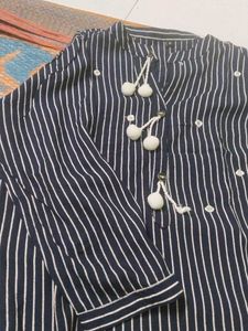 Dark Blue Colour Kurti 💙