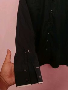 NINE MEN&#39;S BLACK SHIRT
