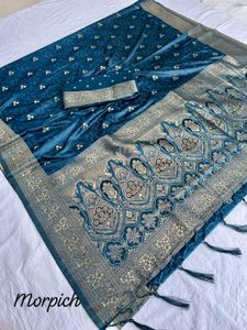 New Women Satin Silk Sarees