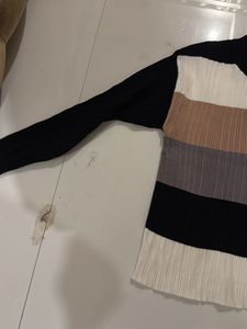 Striped Long Sleeve Top