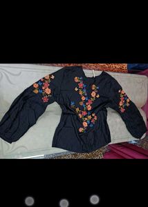 Embroidered Top