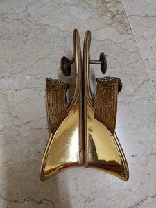 Gold Wedge Heels From Catwalk