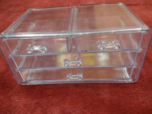 Acrylic Makeup Organizer - 4 Drawers (CR)