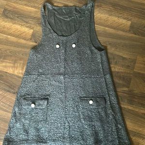 Beautiful Grey 1 Piece Sleeveless