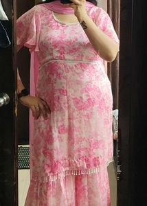 Floral Sharara Set