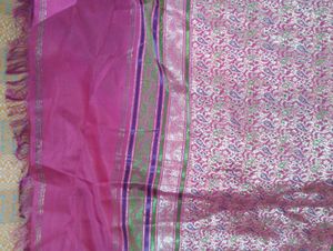 100%pure mysore Crepe Silk Saree