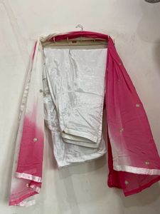 Chanderi Silk Stitched Suit Set