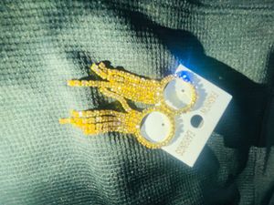 Dazzling Gold Earrings