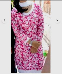 Floral Print Kurta Set