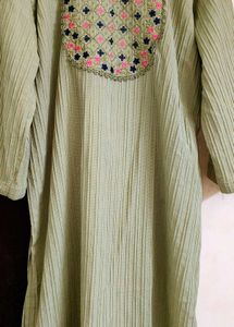 Premium Quality Lime Green Kurta