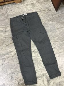 Gray Cargo Pants