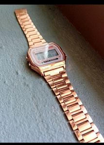 Casio Rose Gold Model Watch