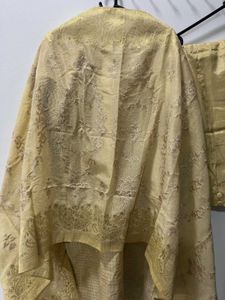 Gold Embroidered Pant Suit